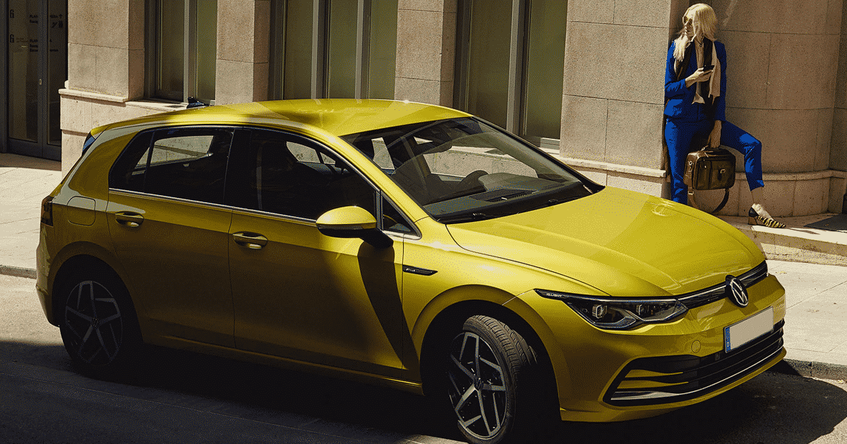 Vw Golf Yellow